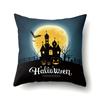Halloween Pillowcase Car Waist Pillow Pumpkin Sofa Cushion Cover Office Home Living Room Pillowcase