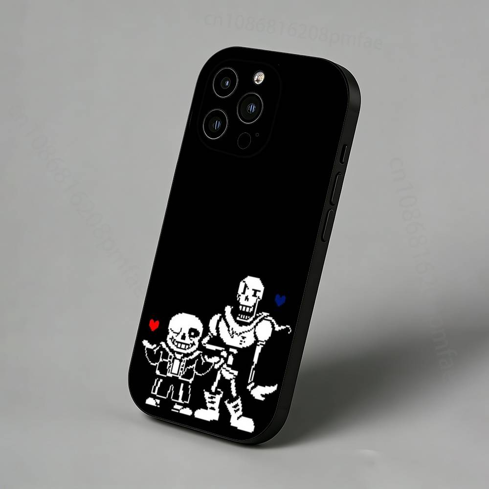 Game U-Undertale-es iPhone Case For 17,16,15,14,13,12,11 Pro,Max,Plus,X,XS,XR,SE,Mini Back Protector Cover