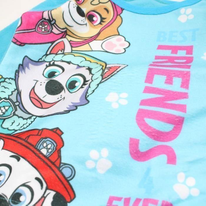 Pyjama polaire Paw Patrol - PAW PATROL - PAW 52042802 S1-6A - Fille - Bleu