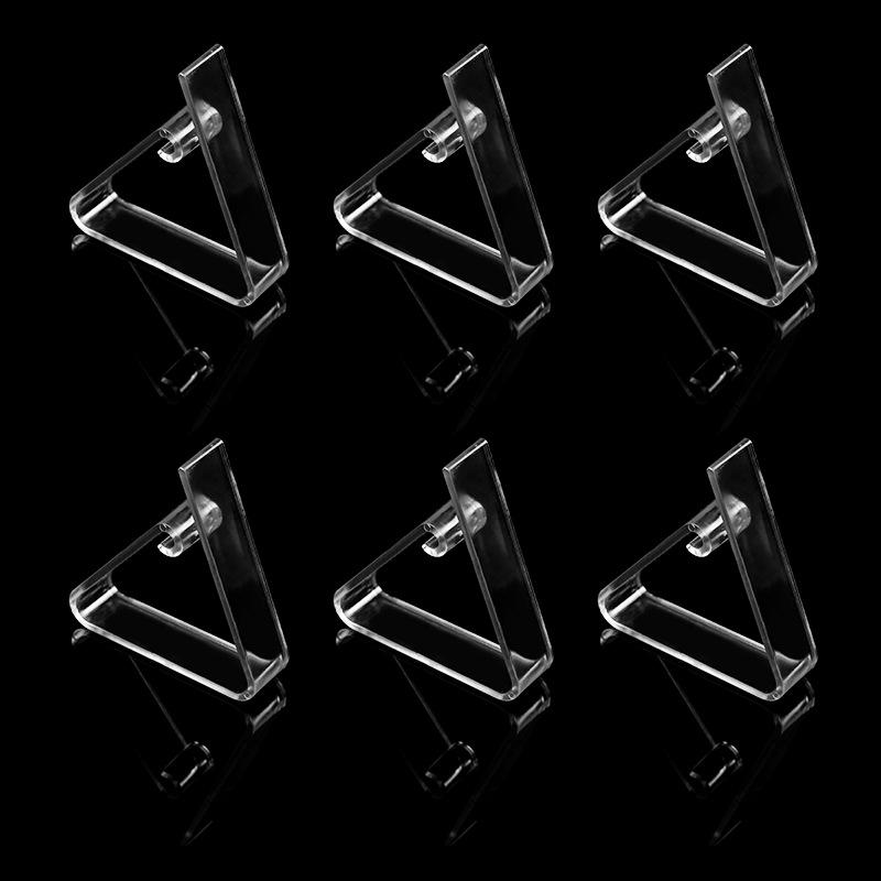 10Pcs Clear Tablecloth Clips Plastic Windproof For Home Kitchen Restaurant Table Weddings Birthdays Tablecloth Accessory