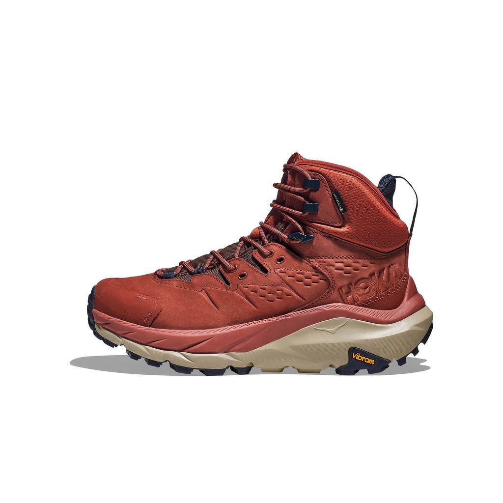 HOKA Kaha 2 GORE-TEX Rust Oxford Tan Men Sneakers Red 1123155-ROTN