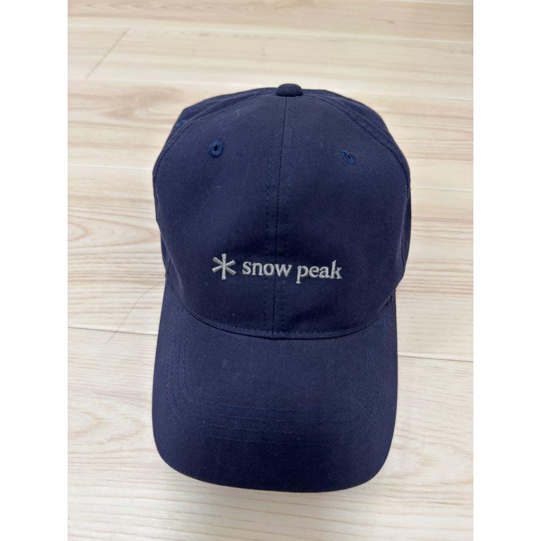 Used snow peak cap navy SIZE 2