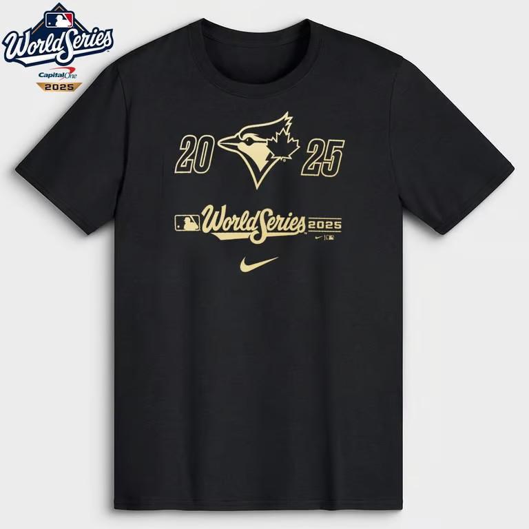Blue Jays 2025 World Series World Wide T-Shirt Unisex T-Shirt M