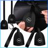 Leather Car Seat Back Hooks Portable Hanging Bag Rack Car Accessories For Opel Astra C G H Insignia J K Zafira B Corsa Vectra C Corsa C