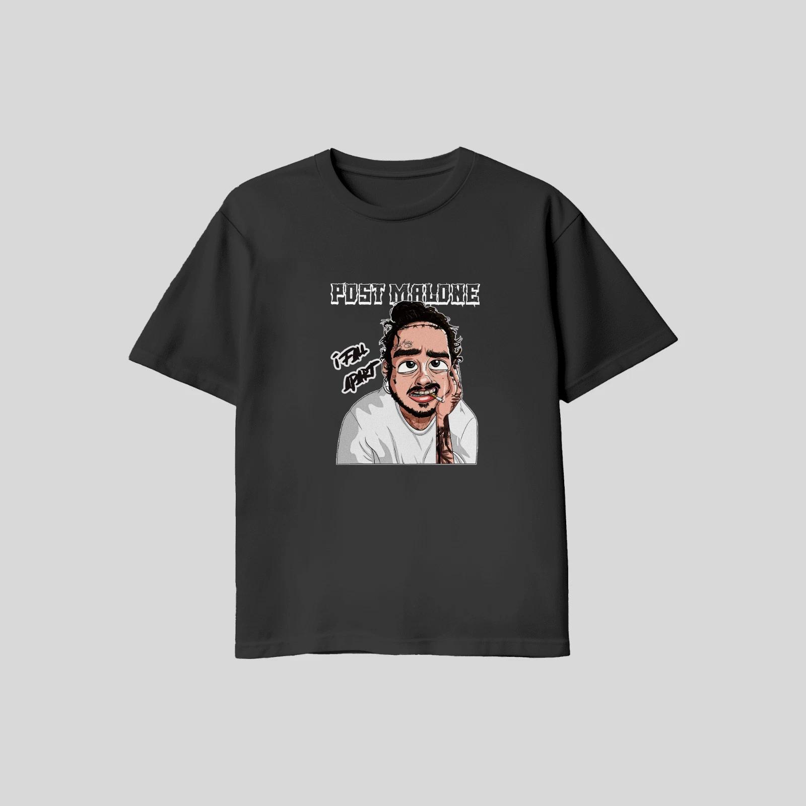 

Unisex Adult Casual Graphic Post Malone I Fall Apart Tribute T Shir... XL
