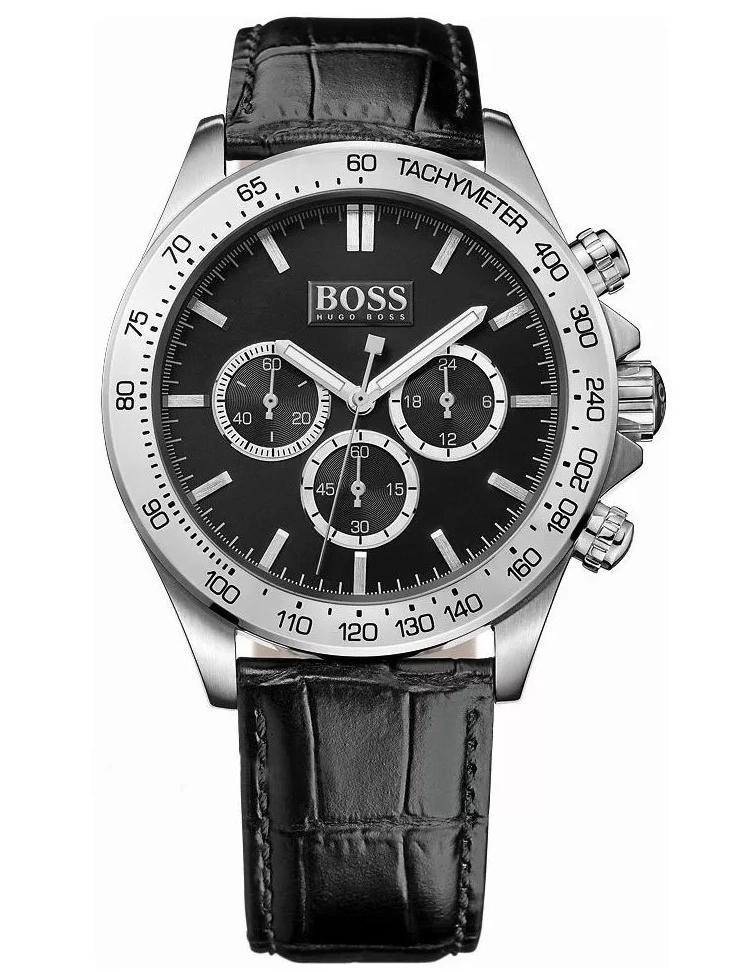 MEN'S WATCH HUGO BOSS Chronograph 1513178 (zh032b) + BOX