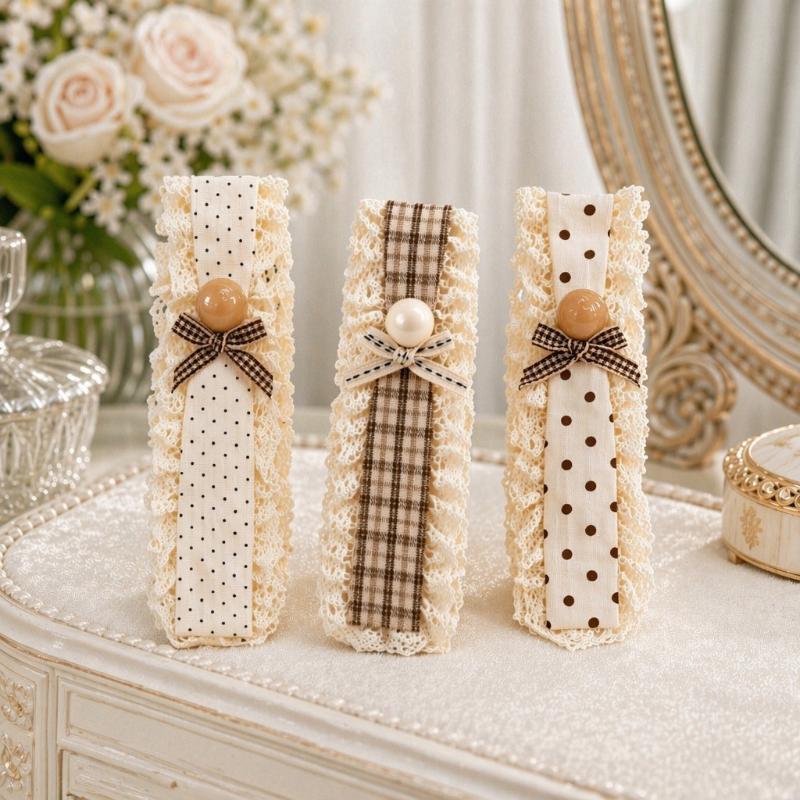 Knitting Colorful Flower Print Magic Tape Headband For Women Girls Sweet Hair Ornament Headwear Headband Hair Accessory