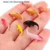 5pcs Miniature Fish Model Doll House Toy Simulation Koi Carp Goldfish Fish Tank Decor Kids Toy House Micro Landscape Ornament