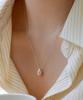 47Bag 925 Silver Drop Teardrop Necklace Bertha