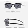 New Sports Sunglasses Men's High-end Outdoor Hiking And Cycling Glasses Frame Women's Windproof Sunglasses 976