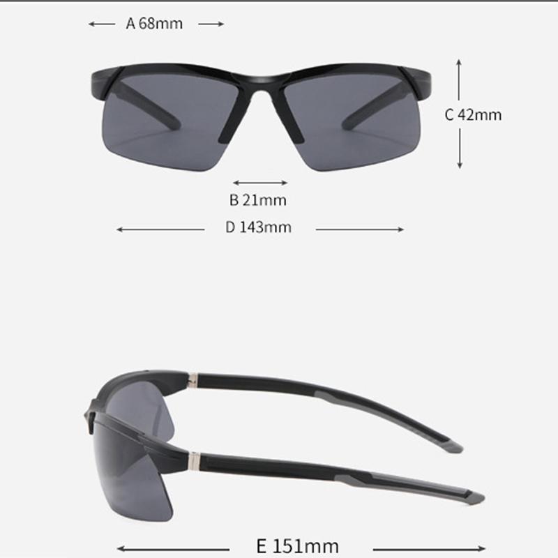 New Sports Sunglasses Men's High-end Outdoor Hiking And Cycling Glasses Frame Women's Windproof Sunglasses 976