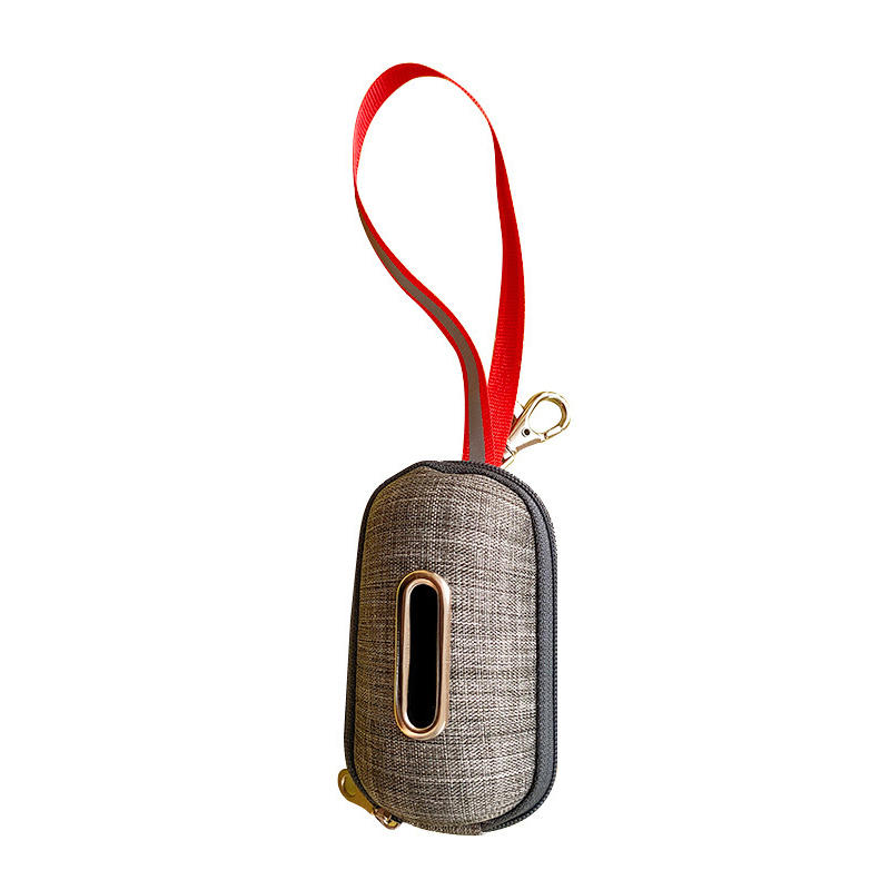 Portable Pet Dog Poop Bag Dispenser Pick-Up Bags Holder With Rope Cleaning Waste Garbage Box High Quality