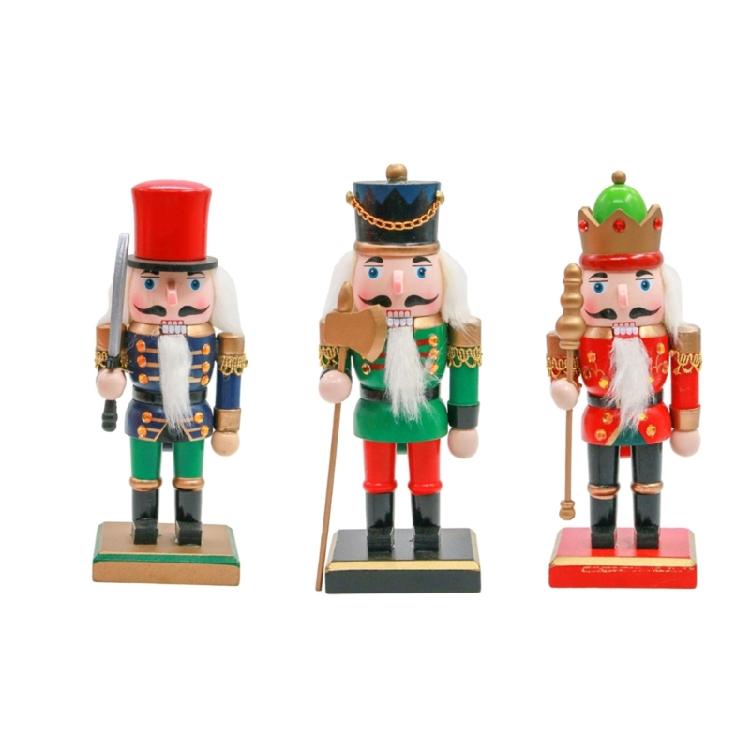 Reliable Nut Opening Tool Wood Soldier Doll Nut Opening Tool Soldier Figure