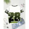 Summer Women's Short Sleeve T-Shirt Digital Print Sexy Trendy Casual Top