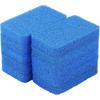 Silicone Sponges Kitchen Scrubber, Sponges for Dishes, Fragrance Free, Odor Free, 10 PCS Non-Scratch Scrub Sponges, Blue