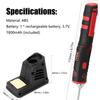 Rechargeable Cordless USB Soldering Iron Kit with Lithium Battery