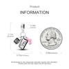Charms Coppercreative Watch Headphones Cat Beads Fit Charms Plataoriginal Bracelet Beads Women Jewellery Making Diy