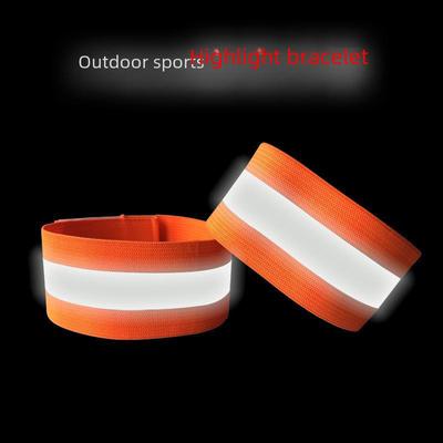 Reflektierendes Armband für Outdoor-Sportarten – Sicherheits-Radfahren, leuchtendes Arm- und Fußband, Geschenk