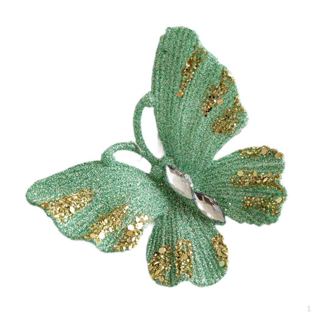 Christmas Tree Hanging Decoration Ornament Year Window Photo Prop Sequin Embellishment