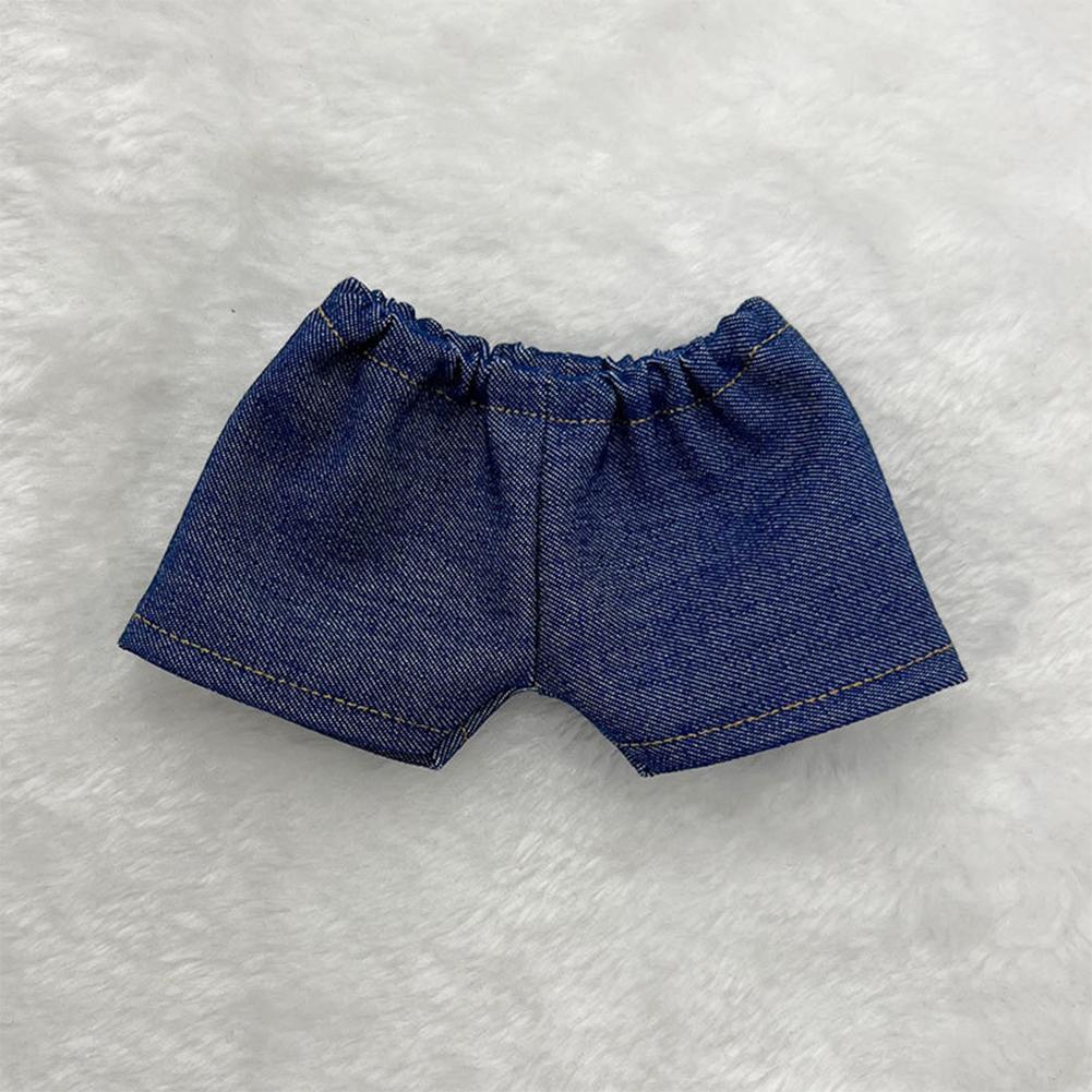 For 17cm Labubu Doll Clothes Fashion Clothes Shorts Doll Clothes Color Match Pants Dolls Accessories Cute Decoration Little Clothes