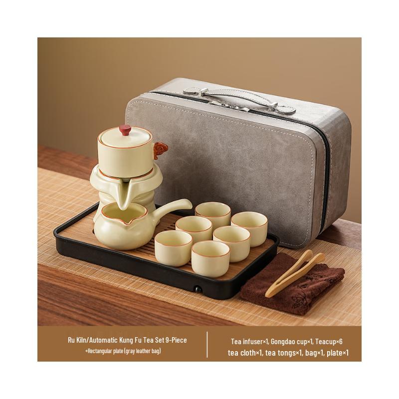 

Ru Kiln Automatic Tea Set