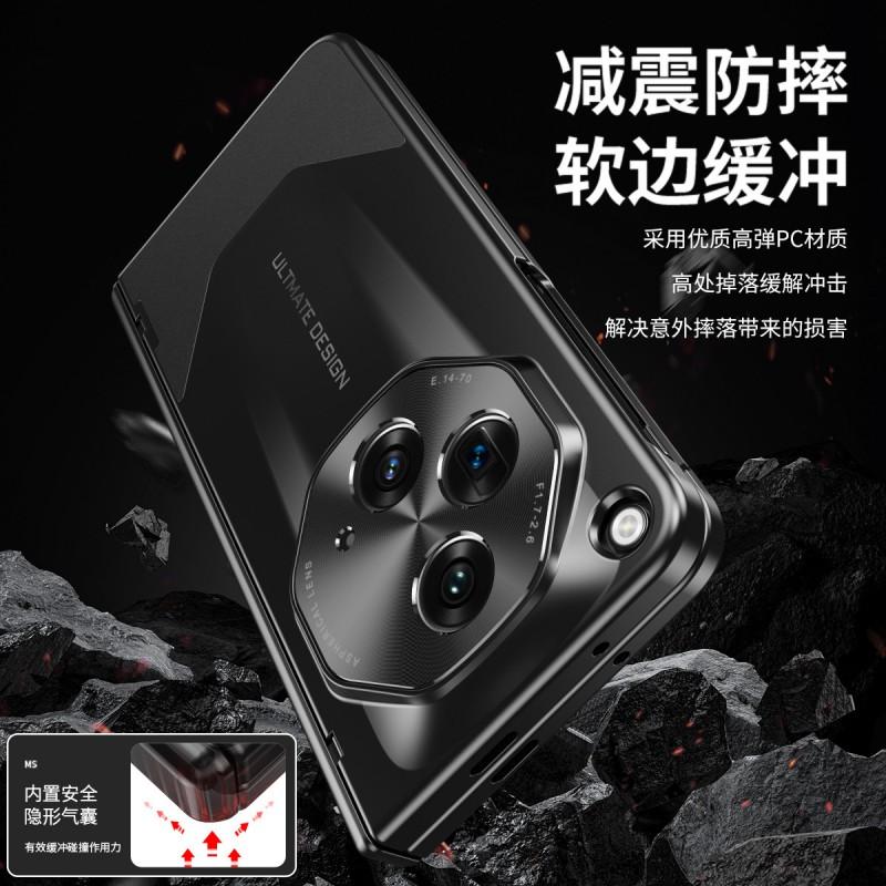 OPPO Find N3 Full Coverage Phone Case With Hinge Protection Lens Guard PC Hard Shell Anti-Scratch Shockproof