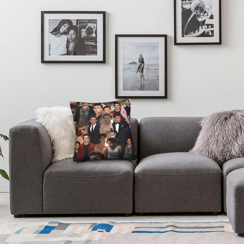 Jonathan Bailey Pillow Case Comfy Pillow Cover Funny Pillowcases For Sofa Couch Bed Living Room