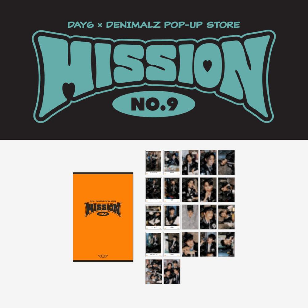 

Предварительный заказ DAY6 x DENIMALZ POP-UP Store MISSION No.9 Postcard Book