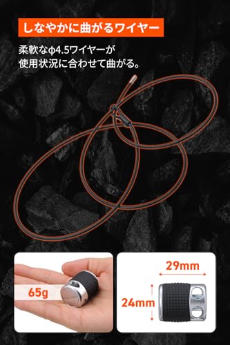 Daytona Motorcycle Wire Lock, Jacket/Helmet Theft Prevention Padlock with LED Light, Stronger Cable Lock, 1800mm, Green, 31259