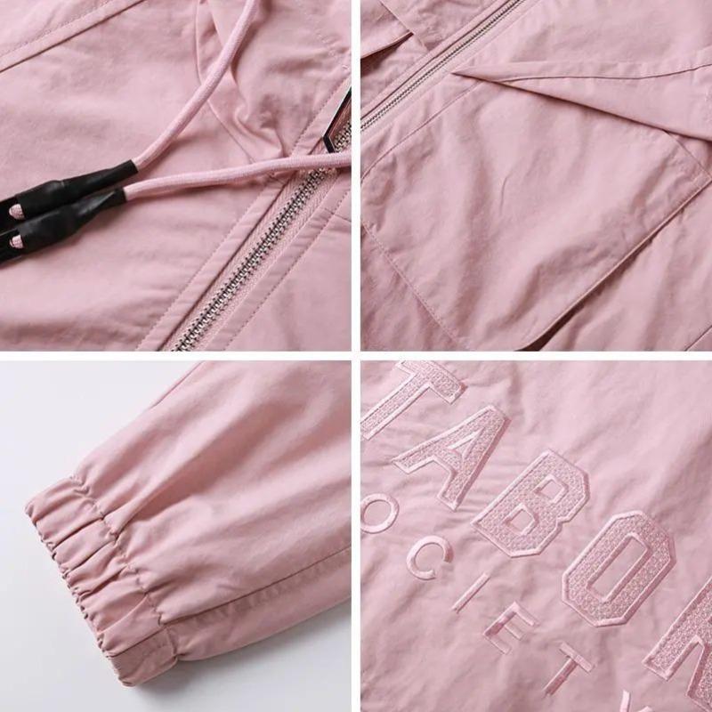 Casual Spring Casual Trench Coat Women Short Windbreaker Female Loose Plus Size Outerweat Female