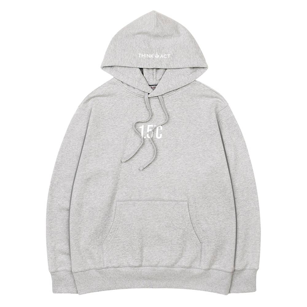 Pollution 1.5C Logo Hoodie L