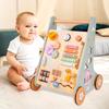 Wooden Baby Push Walker Stroller: Ideal First Birthday Gift