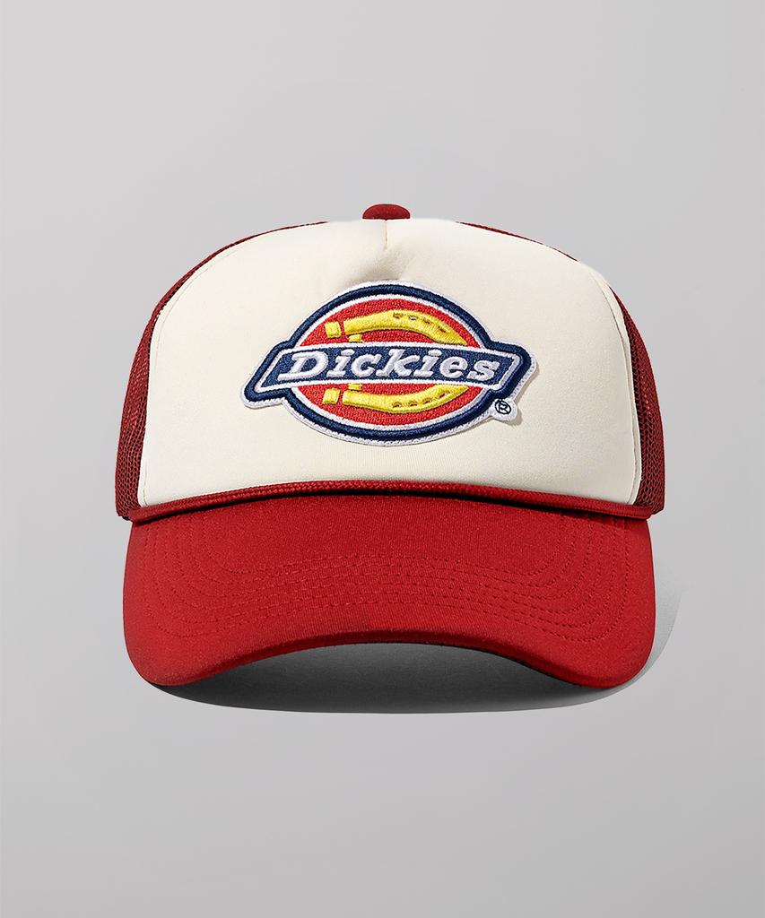 Dickies Tree Logo Trucker Mesh Cap Red
