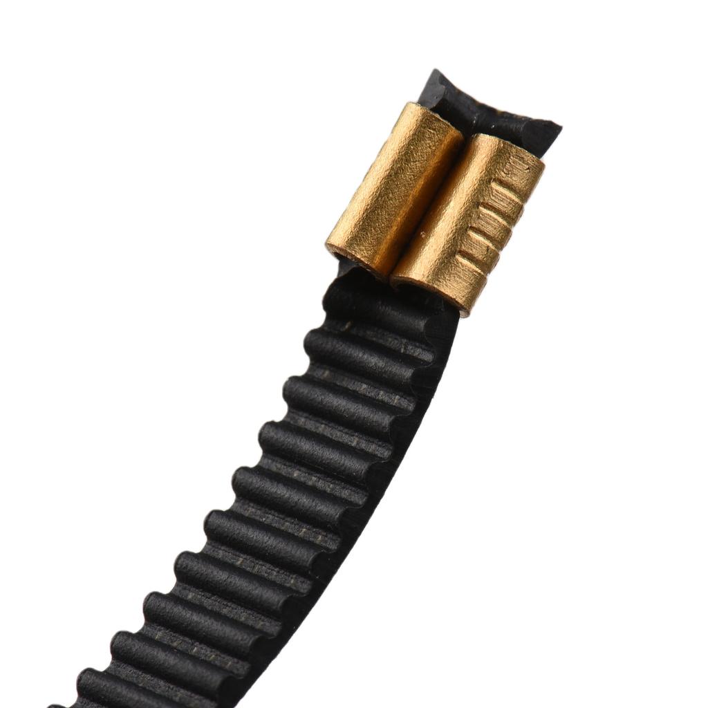 3D Printer Accessary 2GT Timing Belt Width 6mm 5M 16.4ft Length with 10 Brass Copper Buckle for Creality Ender 3 Ender