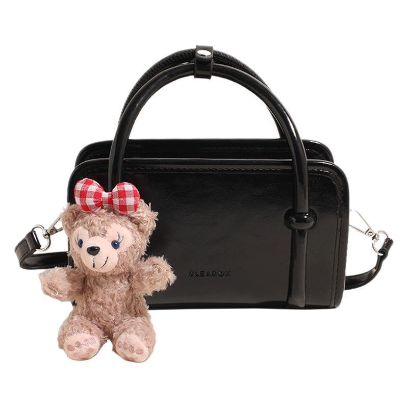 2024 Boston Contrast Color Handbag: Versatile, Fashionable Pillow Shoulder & Crossbody Bag for Women