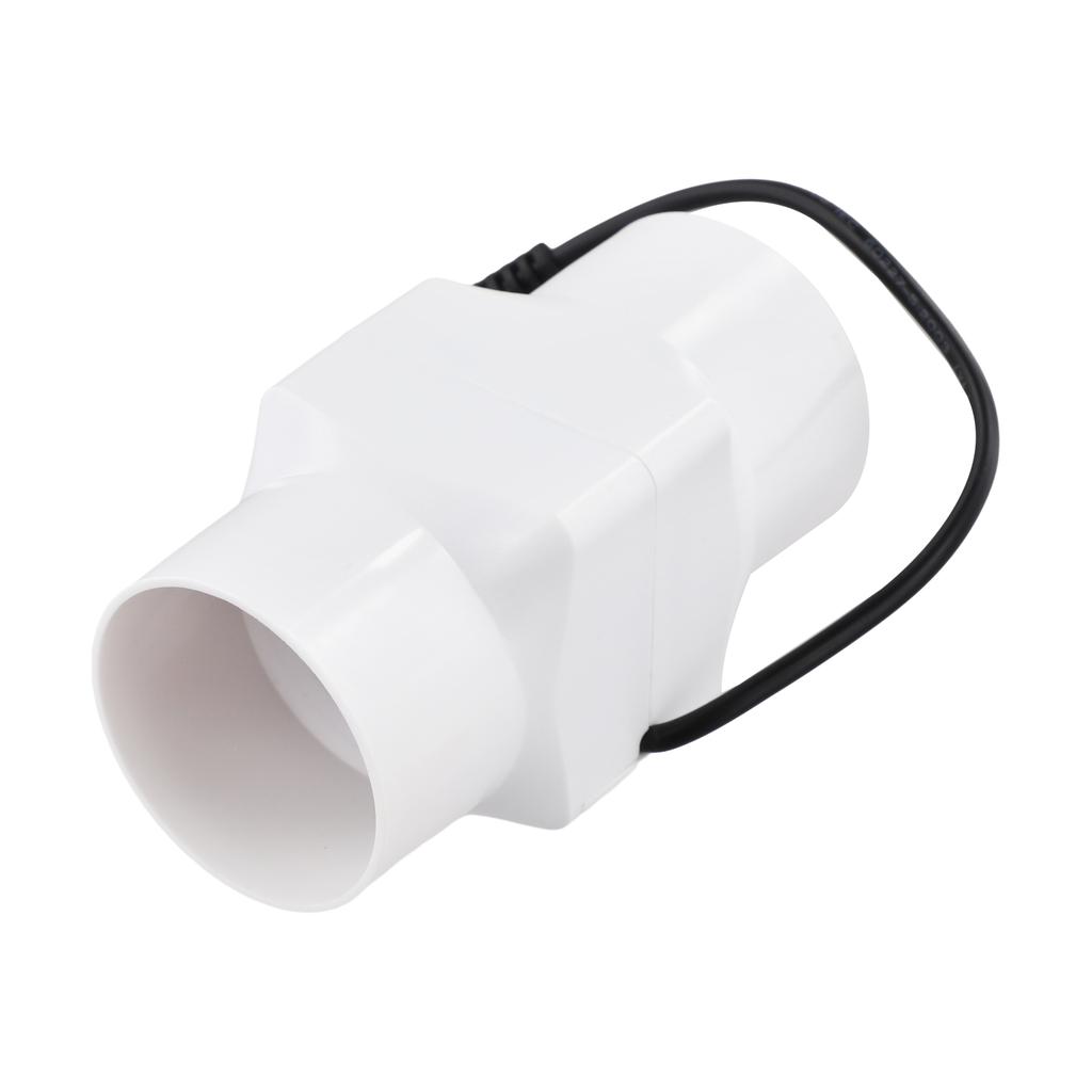 12V Inline Duct Fan Inline Exhaust Fan Quiet Air Circulation Stale Air Remover Efficient Airflow Flexible Installation Options