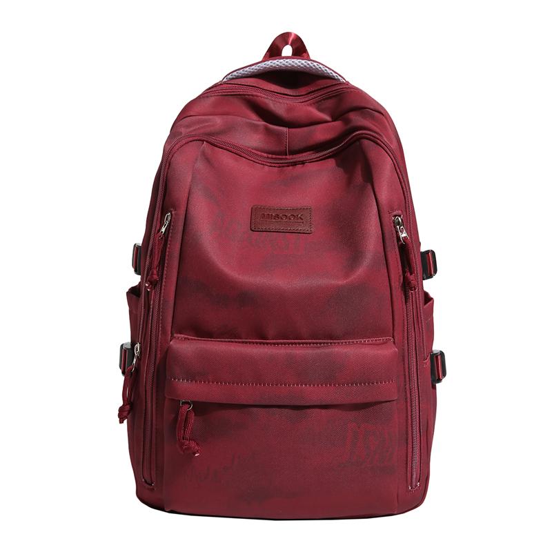 Graffiti Print Student Schoolbag Unisex Large Capacity Travel Backpack