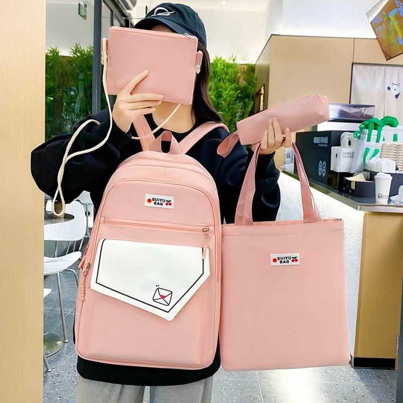

New Schoolbag for Primary School Students and Children s Schoolbag Lightweight Burden Reduction and Spine Protection Large Capacity Backpack
