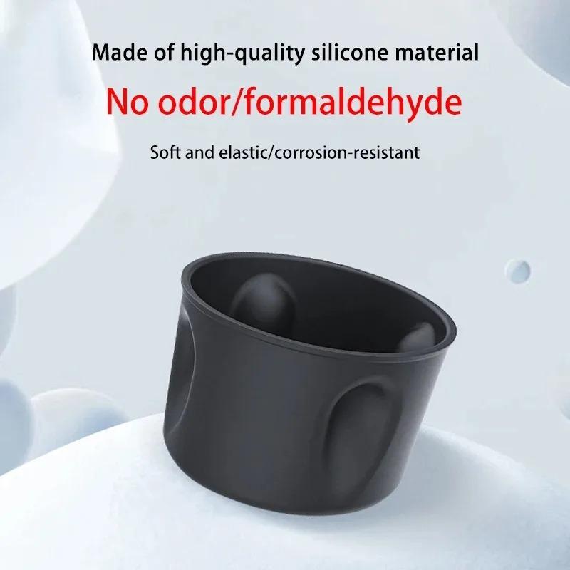 For Tesla New Model YL Launch 2026 2PCS 3rd Row Side Cup Holder Case Fits Silicone Bottle Pad Anti-scratch Interior Accessories