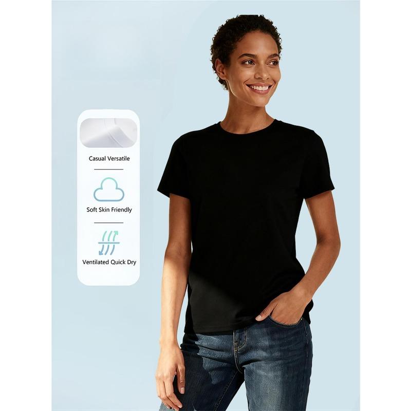 European sizes Women'S Black Graphic T-Shirt with Butterfly Rose & Letter A Print Heavyweight Slim Fit Short Sleeve Round Neck Top