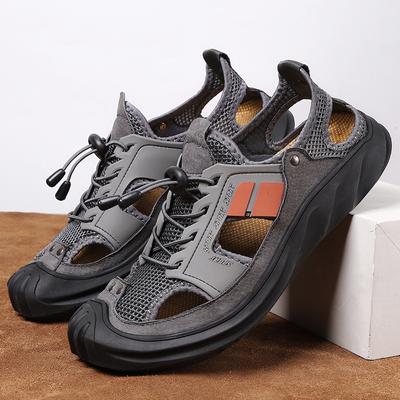 Appearance Large Size Men's Shoes Sandals 2020 Summer New Bag Head Sandals Men's Outdoor Sports Wading Beach Shoes Tide