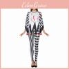 Harleen Quinzel Witch Festival Clown Cosplay Costume For Halloween Stage Performance