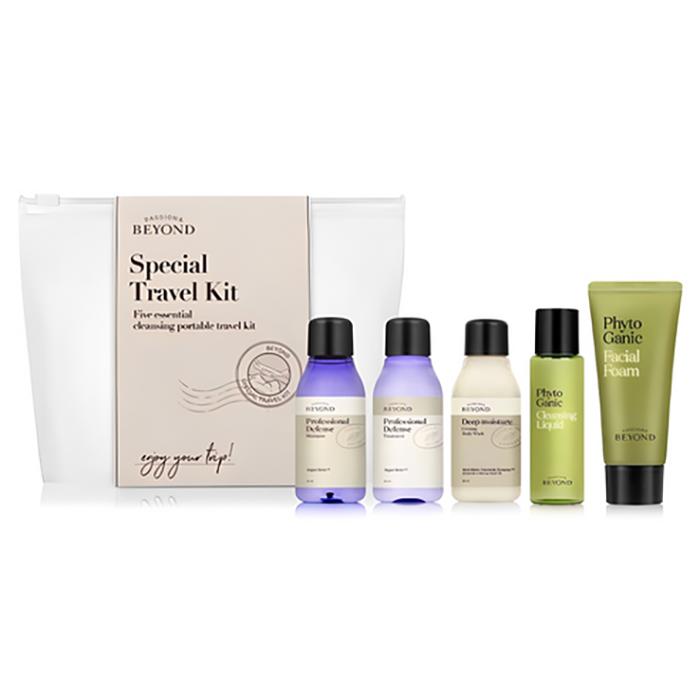 Beyond Special Travel Kit 5-Piece Set – Body, Hair & Hand Care Essentials, Korean