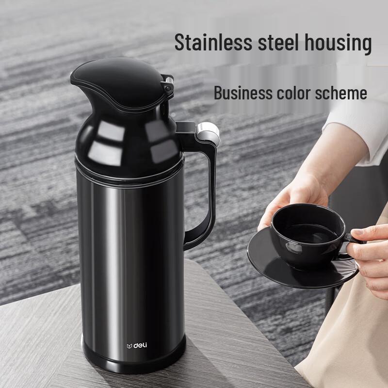 Deli Glass Lined Thermos Flask