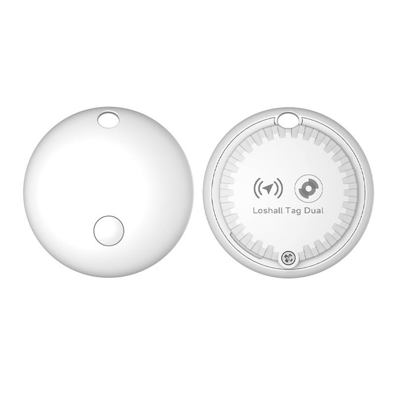 

Для IOS/Android Двойная система Bluetooth Смарт-метки Поисковый локатор GPS-трекер Air Tag Работает с приложением «Найти меня» Отслеживание Поиск против потери Багаж Ключи Сумка Домашнее животное белый