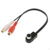 KCA-121B RCA Yardımcı Kablosu için Araba Aksesuarı Aux Giriş Kablosu