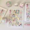 Springforth August Glitter Clover Washi Tape - Li Xingxing Daily Notes Collection