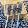Multi-function Long Handle Scrubber Milk Bottle Brush Cup Scrubber Cleaning Tool Glass Cleaner