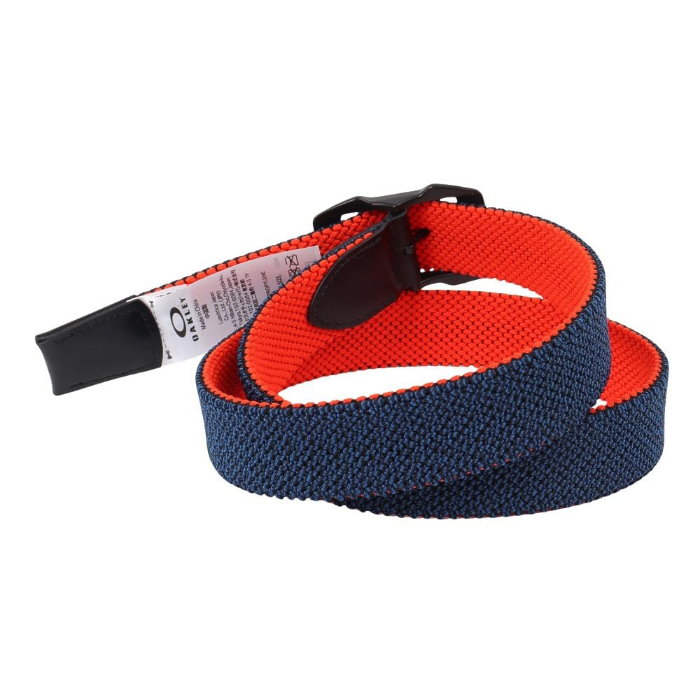 Oakley Web Reversible Magma U Belt, 14.1mm, Men's (7mm), Orange,
