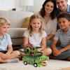 Electric Sound And Light Musical Dinosaur Car, Ferris Wheel Track Car, Stair-climbing Toy, Children's Educational Toy.